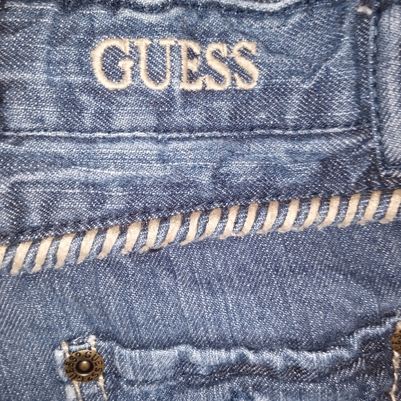Guess Baby Girls Adjustable Waist Jeans 12 M - Picture 3 of 5